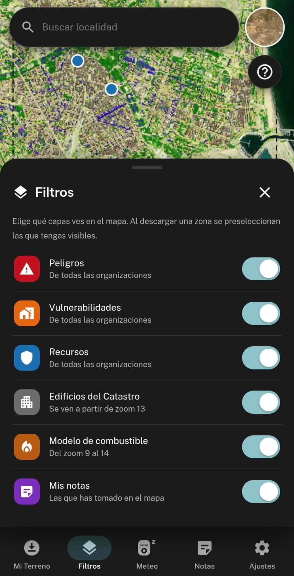 Screenshot · Offline field app