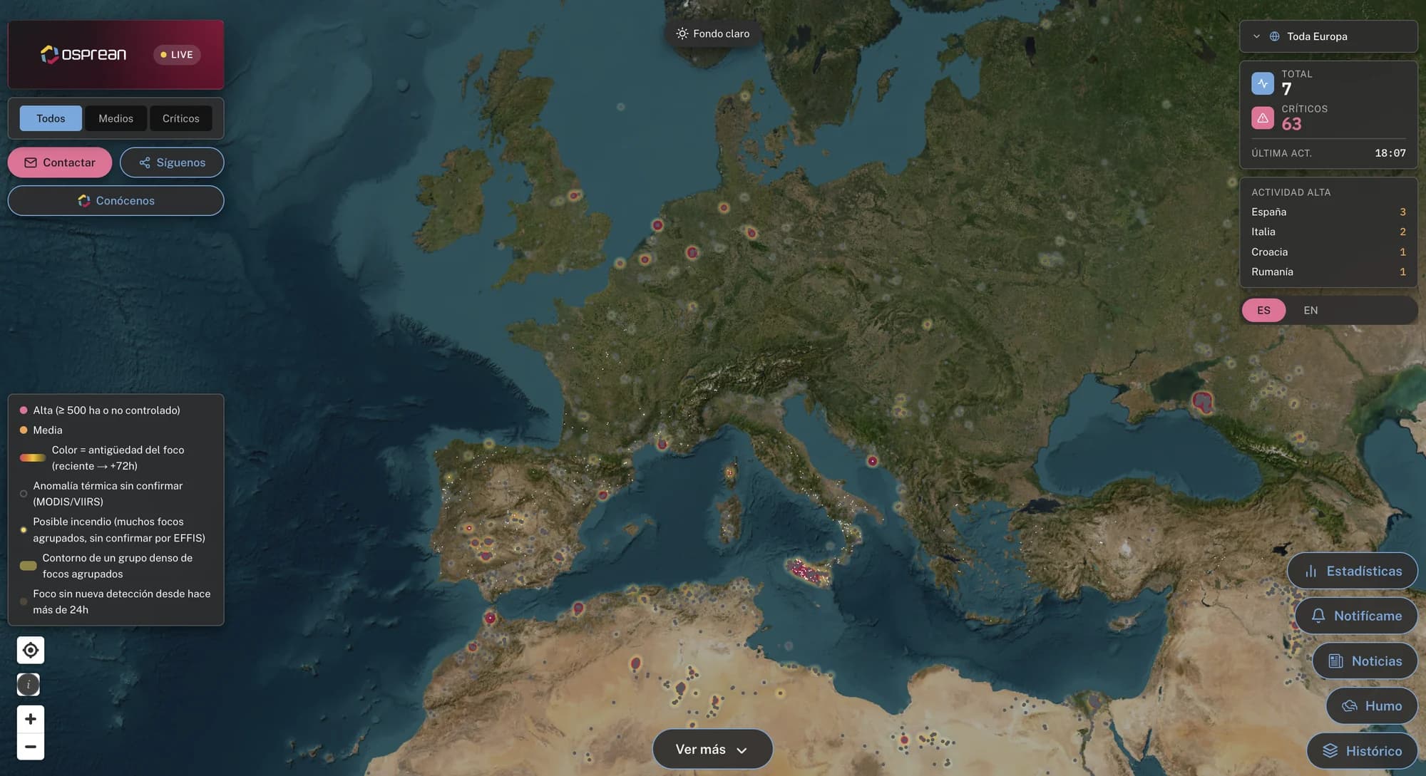 Screenshot · fires.info-Viewer
